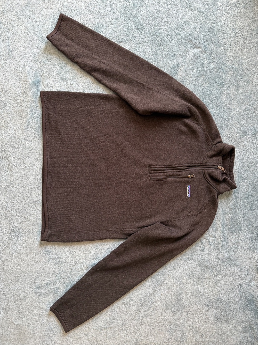Patagonia Men’s BLACK Better Sweater 1/4-Zip Fleece Pullover